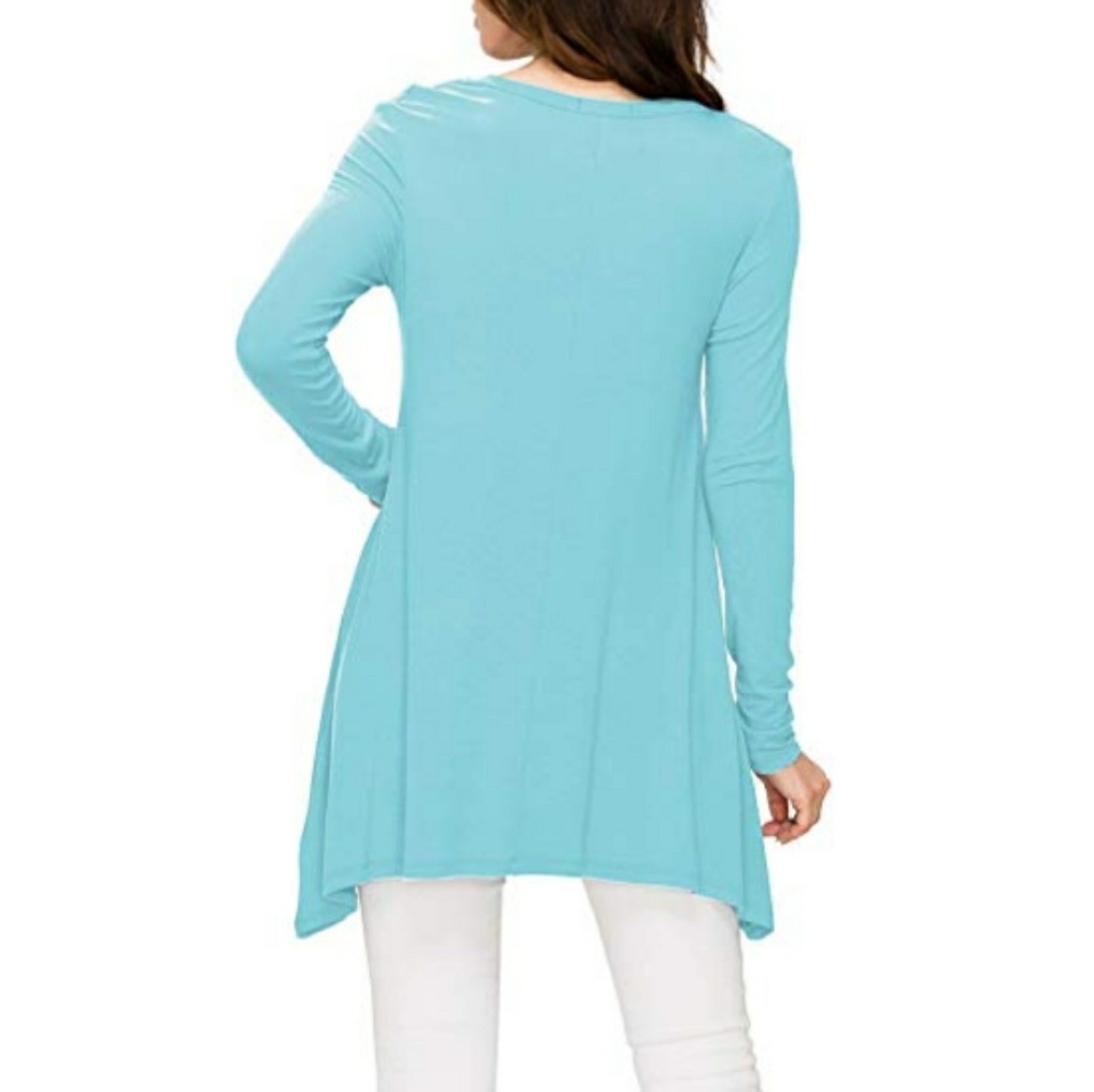 🆕⭐Aqua blue green tunic lightweight top - Picture 6 of 7